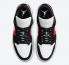 Wmns Air Jordan 1 Low White Gym Red Black Shoes DC0774-016