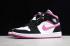 2020 Air Jordan 1 Mid Black Pink White BQ6472 005