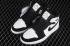 Air Jordan 1 Mid Diamond Shorts White Black Shoes DH6933-100
