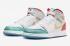 Air Jordan 1 Mid GS UNC to Chicago White Red Blue FB2212-100