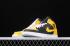 Air Jordan 1 Mid Quai 54 Black White Yellow Mens Shoes CJ9219-700
