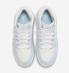 Air Jordan 1 Mid SE GS Glitter Swoosh White Light Blue FQ9117-400