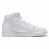 Air Jordan 1 Mid White Pure Platinum 554724-104