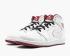 Air Jordan 1 Retro Mid GS White Gym Red Black Basketball Shoes 554725-103