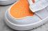 Nike Air Jordan 1 Mid ALT Kids White Orange BQ6472-907
