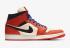 Nike Air Jordan 1 Mid SE Team Orange Crimson Tint Deep Royal Blue Black 852542-800