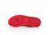 Nike Air Jordan 1 Retro Mid Black Gym Red Basketball Shoes 555071-661