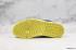 Nike Air Jordan 1 Retro Mid Yellow White Blue Unisex Basketball Shoes 555071-047
