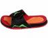Air Jordan Hydro Retro 7 Red Black Green Slide Slippers Sandals 705467-016