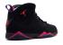 Air Jordan 7 Retro Ps Raptor Purple Tour Club Red Dark Black Charcoal 304773-018