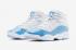 Air Jordan 6 Rings UNC Valor Blue Ice White Mens Shoes CW7037-100