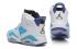 Nike Air Jordan 6 VI Retro White Sky Blue Women Shoes