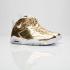 Nike Air Jordan Retro 6 Pinnacle Metallic Gold Men Shoes DS 854271-730