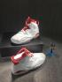 Nike Air Jordan VI 6 Hare Retro Men Shoes White Grey Red 384664-113