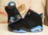 Nike Air Jordan VI 6 Retro Unisex Basketball Shoes Black White Blue 543390