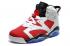 Nike Air Jordan VI 6 Retro White Carmine Black Carmine Men Shoes 384664-160