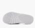 Air Jordan Hydro 6 Retro Metallic Silver White Casual Unisex Shoes 532225-100