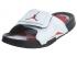 Air Jordan Hydro VI Retro White Gym Red Black Mens Shoes 630752-112