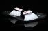 Nike Jordan Hydro 6 black white red Women Sandal Slides Slippers 881474-101
