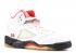 Air Jordan 5 Retro Gs Countdown Pack Fire White Black Red 134092-163