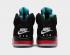 Air Jordan 5 Retro Top 3 Black Fire Red Grape Ice New Emerald CZ1786-001