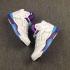 Nike Air Jordan V 5 High Retro White Purple Blue Unisex Shoes