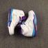 Nike Air Jordan V 5 High Retro White Purple Blue Unisex Shoes