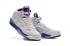 Nike Air Jordan V 5 Retro White Pueple Blue Men Shoes 136027