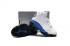 Nike Air Jordan 13 Kids Shoes White Blue Black