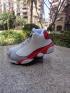 Nike Air Jordan 13 XIII GREY TOE Grey White Red 414574-126