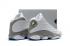 Nike Air Jordan XIII 13 Retro Kid Children Shoes Hot White Grey Blue