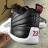 Nike Air Jordan Retro XII 12 Low Black White Men Shoes 308317