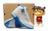 Nike Air Jordan 12 Retro GG GS Melo UNC White Gold University Blue 510815-127