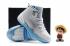 Nike Air Jordan Retro 12 White University Blue Melo Girls Kids 510816 127