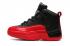 Nike Air Jordan XII 12 Kid Children Shoes Black Red 153265-002
