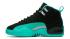 Air Jordan 12 GS - Hyper Jade Black Metallic Silver 510815-017