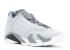 Air Jordan 14 Retro Bg Sport Blue Grey Wolf White Cool 487524-004