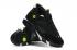 Nike Air Jordan 14 Retro XIV Men Shoes Black Mint Green Toe 487471