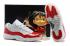 Nike Air Jordan Retro 11 XI Low GS Women Shoes White Varsity Red 528896 102