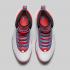Air Jordan 10 - Chicago Flag White University Blue - Black - Bright Crimson 310805114