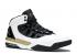 Air Jordan Max Aura White Black Gold Metallic AQ9084-107