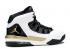 Air Jordan Max Aura White Black Gold Metallic AQ9084-107