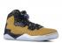 Air Jordan Spike Forty Dunk From Above Navy Midnight White Leaf Gold 819952-706