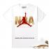 Match Air Jordan 13 DMP NBA Never Broke Again White T shirt