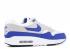 Nike Air Max 1 Anniversary Royal Grey Game White Neutral 908375-102