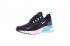 Nike Air Max 270 Black White Light Blue Sneakers AH8050-013