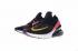 Nike Air Max 270 Flyknit Black Red Yellow Sports Shoes AH6803-003