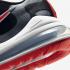 Nike Air Max 270 React Black Silver Red White Shoes CT1646-001