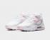 Nike Air Max 270 React White Vast Grey Pink Running Shoes CZ0372-101