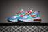 Nike React Air Max 270 White Blue Red Running Shoes Wmns AO6174-300